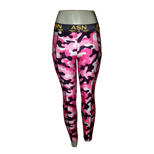 nike pink camo leggings