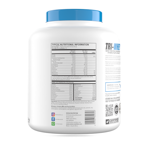 Evolve Tri-Whey 2kg - Image 4