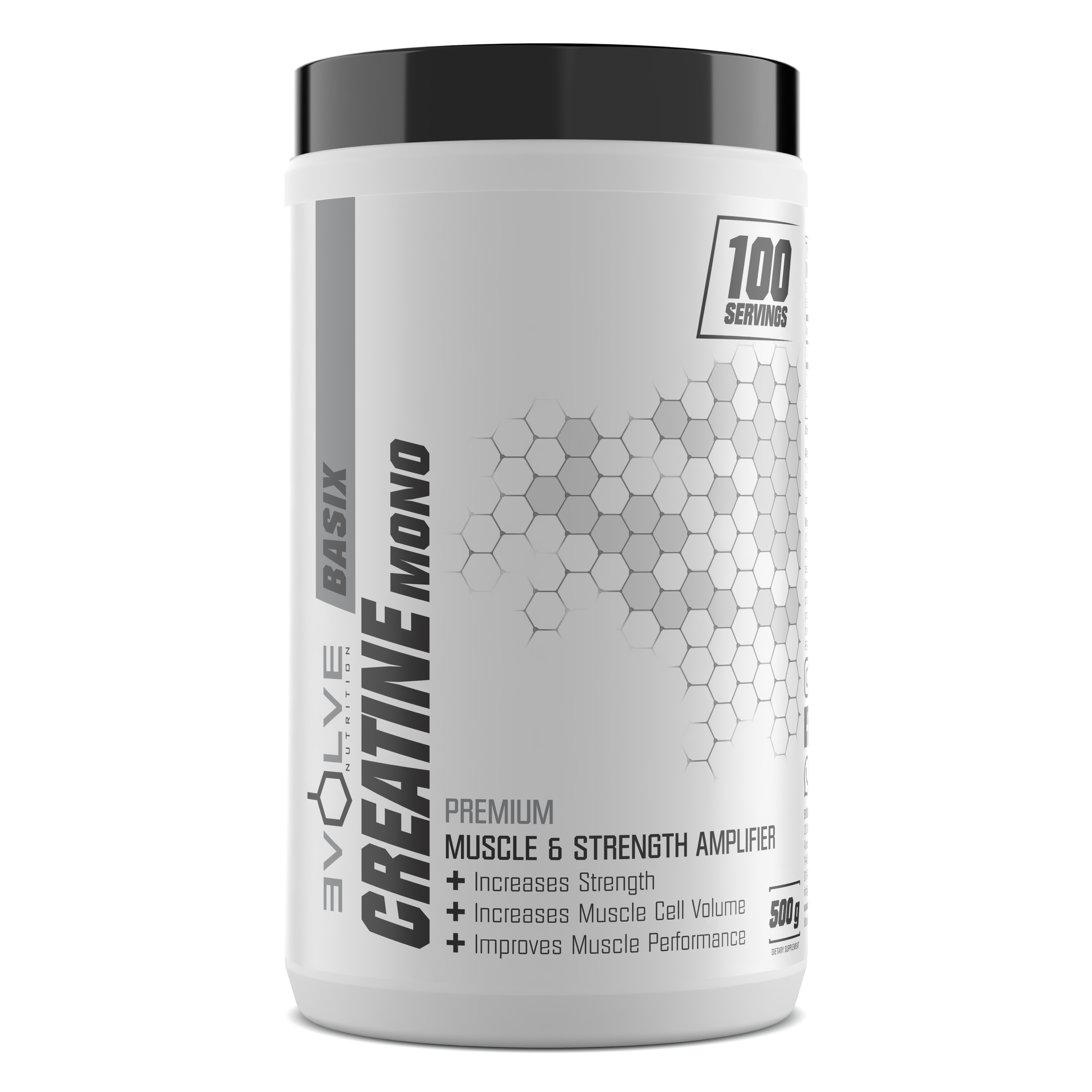 Evolve Creatine Monohydrate 500g